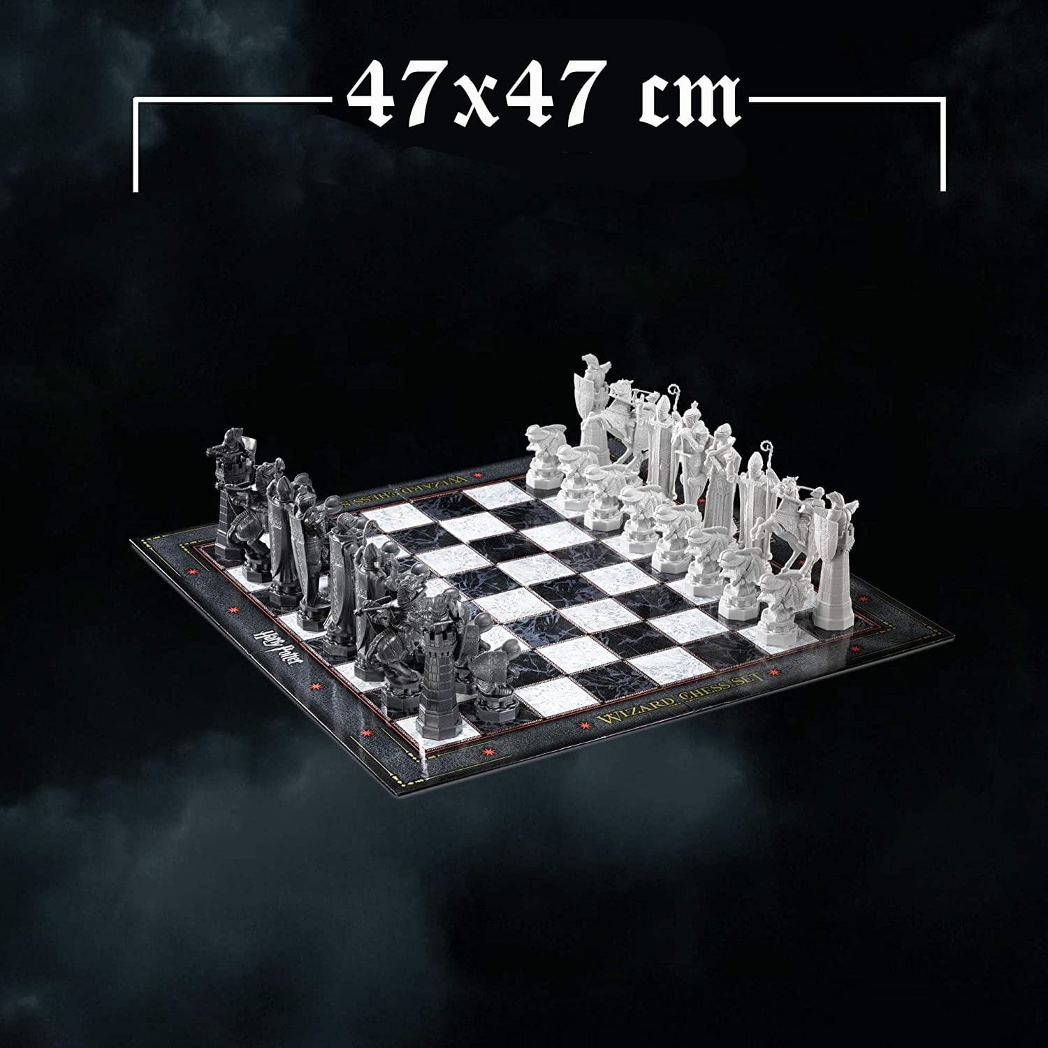 Joc sah Harry Potter, Wizard Chess, 47x47 cm, rasina, multicolor fotografia produsului View 7 L