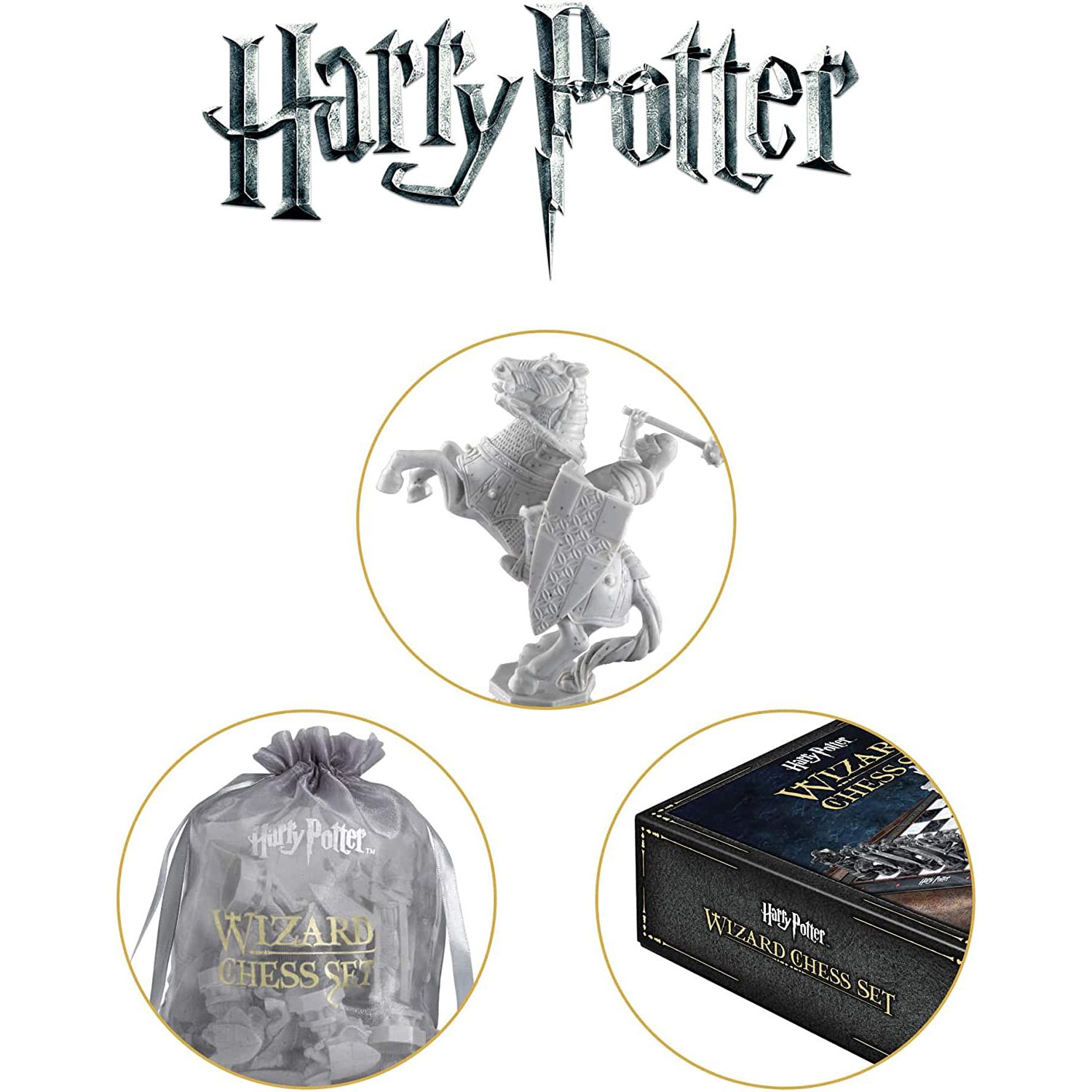 Joc sah Harry Potter, Wizard Chess, 47x47 cm, rasina, multicolor fotografia produsului View 5 L