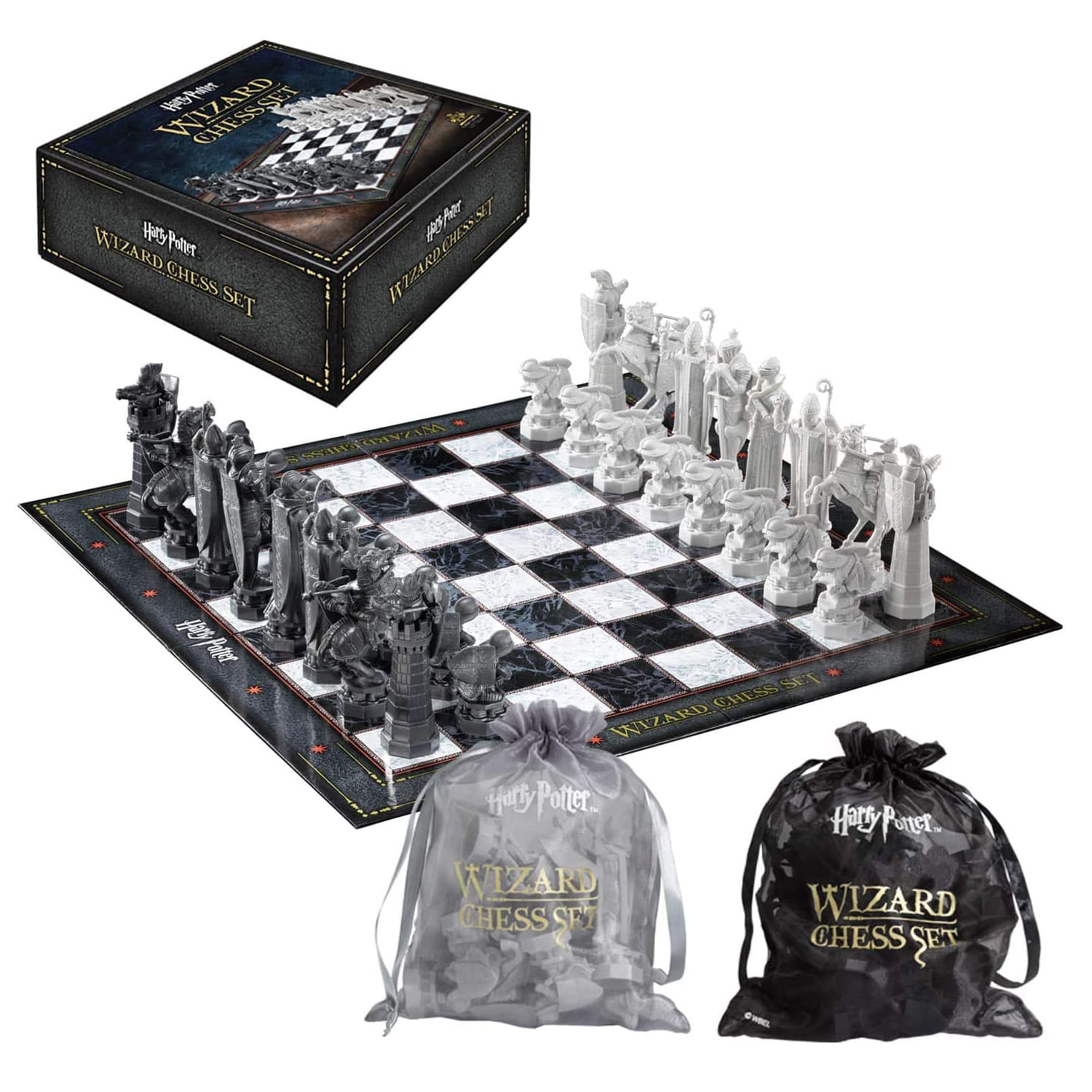Joc sah Harry Potter, Wizard Chess, 47x47 cm, rasina, multicolor fotografia produsului View 2 L