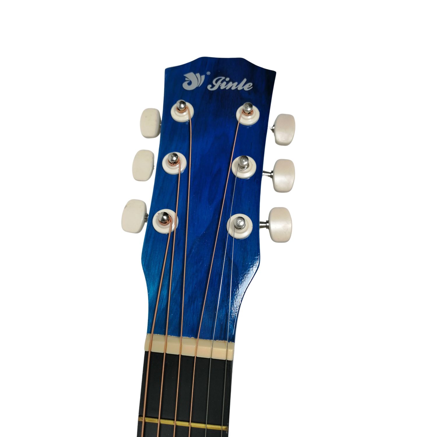 Chitara clasica IdeallStore&reg;, 95 cm, lemn, Cutaway, albastru, stativ inclus fotografia produsului View 4 L