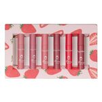 Set 6 rujuri lichide mate, Makeup, Matte, Strawberry, 02 fotografia produsului View 4 S