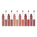 Set 6 rujuri lichide mate, Makeup, Matte, Strawberry, 01 fotografia produsului