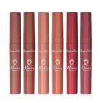 Set 6 rujuri lichide mate, Makeup, Matte, Strawberry, 01 fotografia produsului View 3 S
