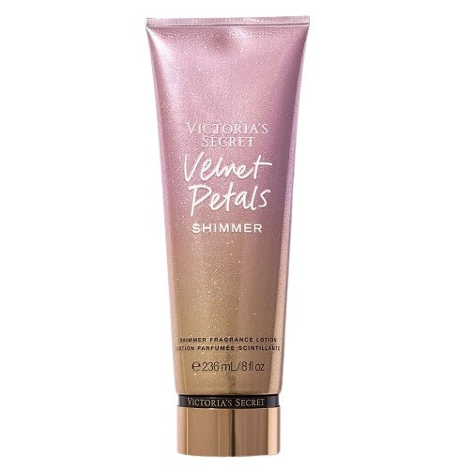 Lotiune de corp parfumata si stralucitoare, Victoria's Secret, Velvet Petals Shimmer, Blooms & Almond, 236 ml fotografia produsului