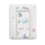 Ceba Baby - Saltea de infasat moale cu dinozauri  Fara ftalati  70 x 50 cm  Multicolor fotografia produsului