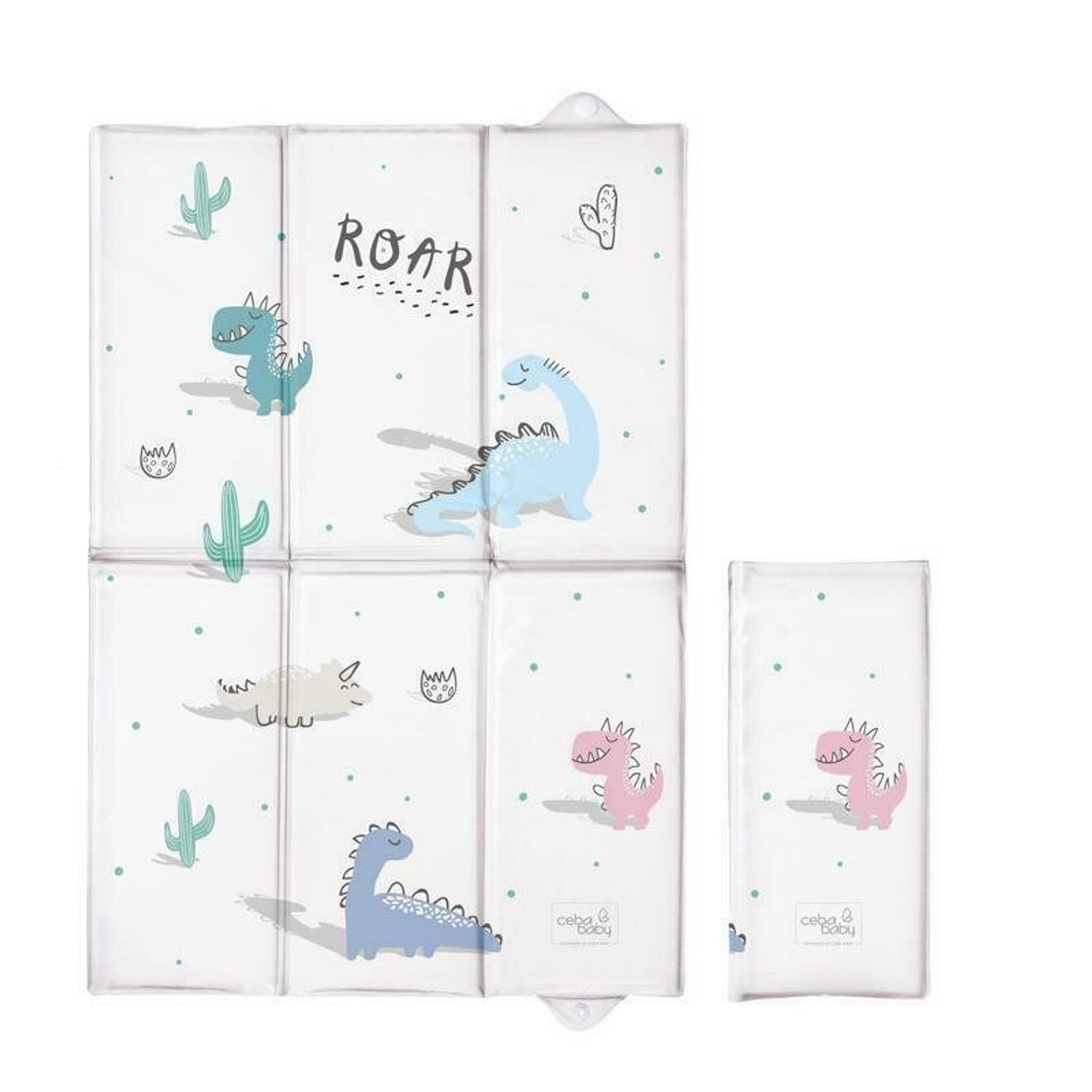 Ceba Baby - Saltea de infasat  Pliabila  60 x 40 cm  Dino fotografia produsului