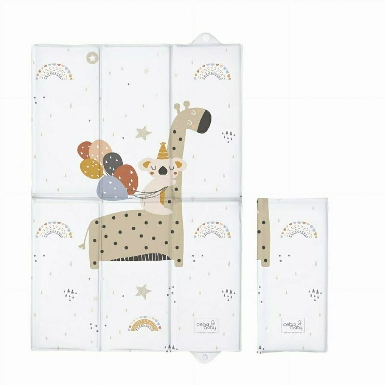 Ceba Baby - Saltea de infasat  Pliabila  60 x 40 cm  Giraffe fotografia produsului