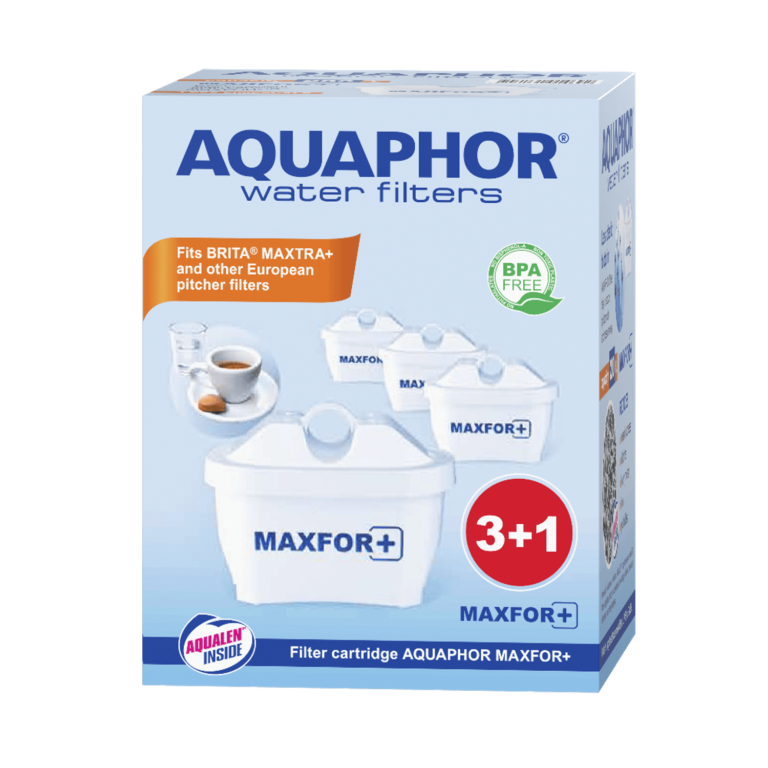 Set economic 3+1 filtre Maxfor+ fotografia produsului View 2 L