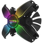 Ventilator Floston FRAMELESS GAMING RGB, 120mm (Negru) fotografia produsului View 3 S