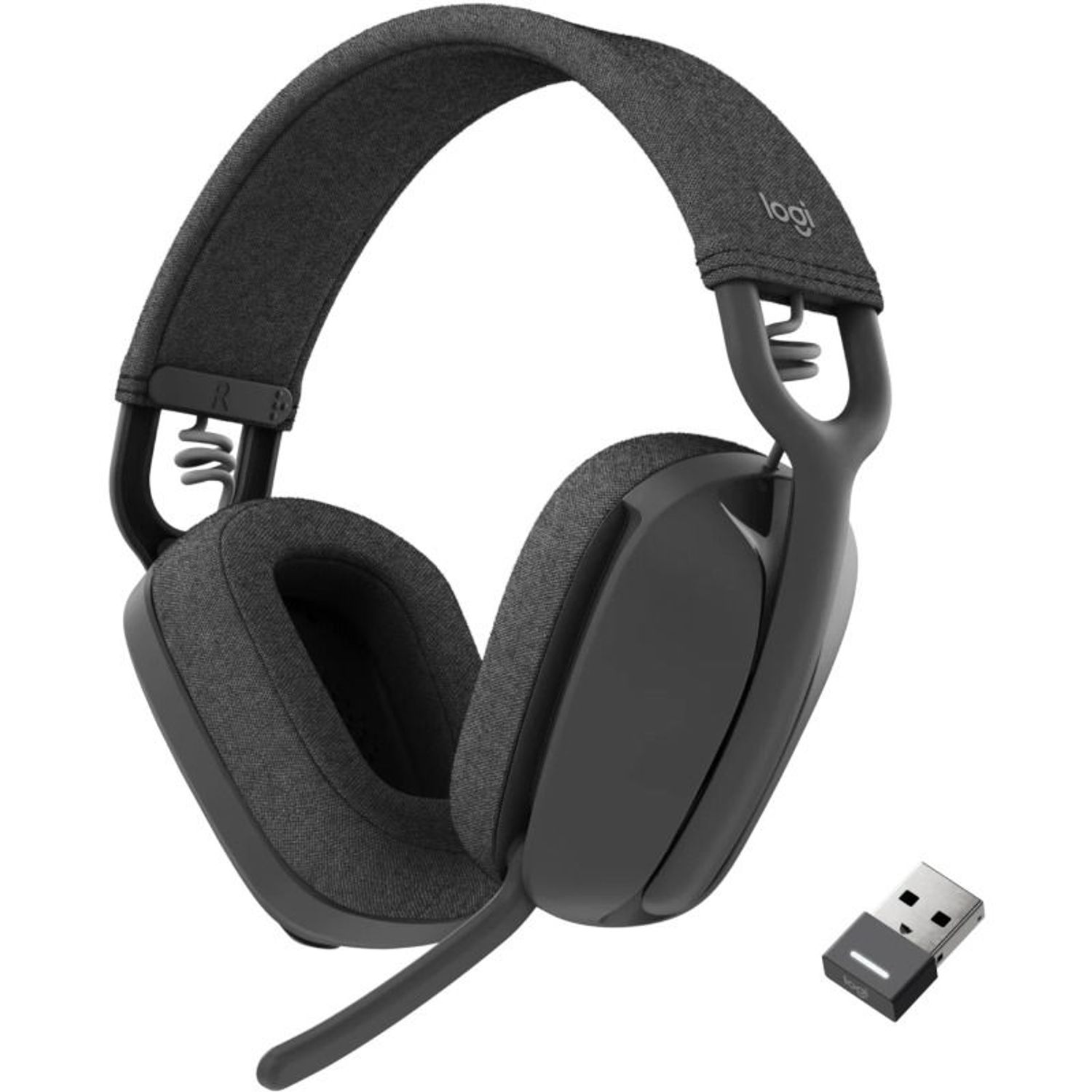 Casti Wireless Logitech Office/Call Center, Zone Vibe 125, Microfon,  Bluetooth (Negru) fotografia produsului