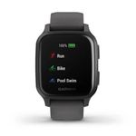 Ceas activity outdoor tracker Garmin Venu SQ, Bluetooth, Rezistenta la apa 5 ATM, GPS (Gri) fotografia produsului View 5 S