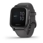 Ceas activity outdoor tracker Garmin Venu SQ, Bluetooth, Rezistenta la apa 5 ATM, GPS (Gri) fotografia produsului