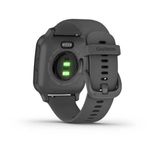 Ceas activity outdoor tracker Garmin Venu SQ, Bluetooth, Rezistenta la apa 5 ATM, GPS (Gri) fotografia produsului View 4 S