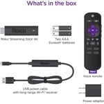 Streaming Media Player ROKU 3820R, 4K UHD, WiFi (Negru) fotografia produsului View 4 S