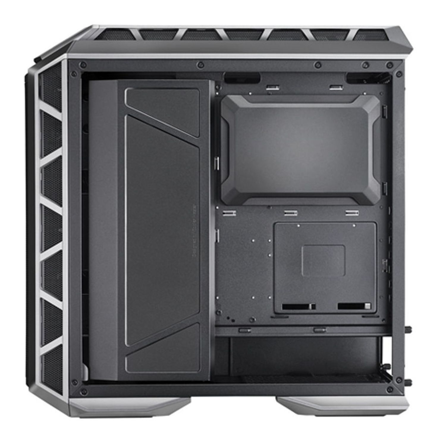 Carcasa Cooler Master MasterCase H500P,  Middle Tower, ARGB, Tempered glass (Negru) fotografia produsului View 9 L
