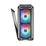 Carcasa Cooler Master MasterCase H500P,  Middle Tower, ARGB, Tempered glass (Negru) fotografia produsului View 5 S
