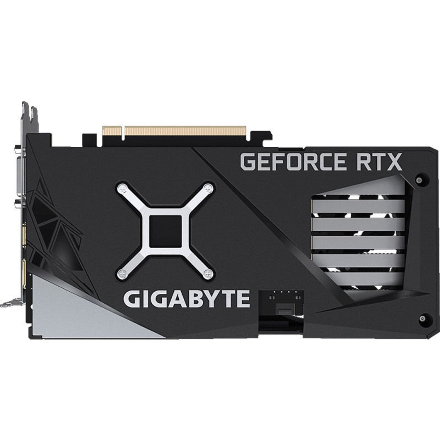 Placa video GIGABYTE GeForce RTX 3050 WINDFORCE OC 8GB GDDR6 128-bit fotografia produsului View 4 L