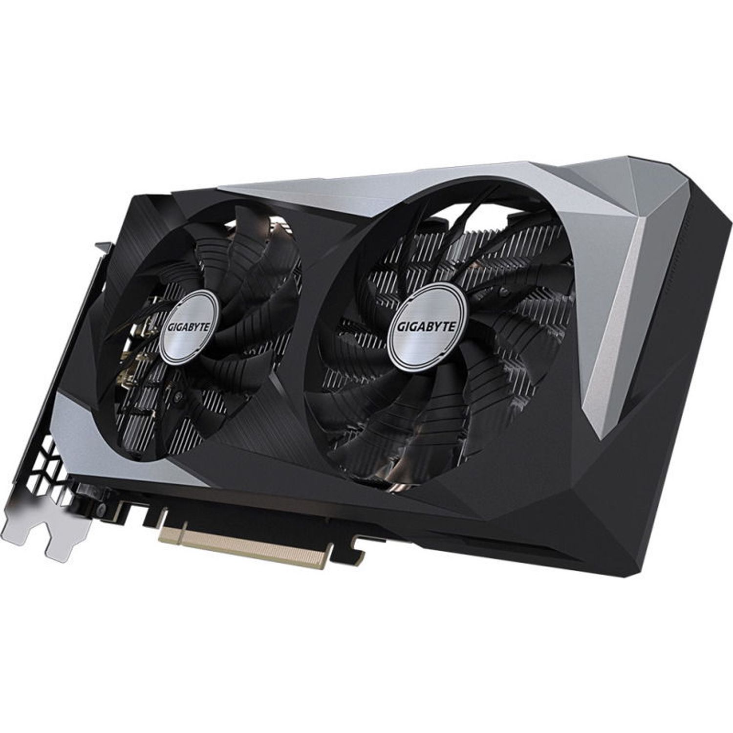 Placa video GIGABYTE GeForce RTX 3050 WINDFORCE OC 8GB GDDR6 128-bit fotografia produsului View 3 L