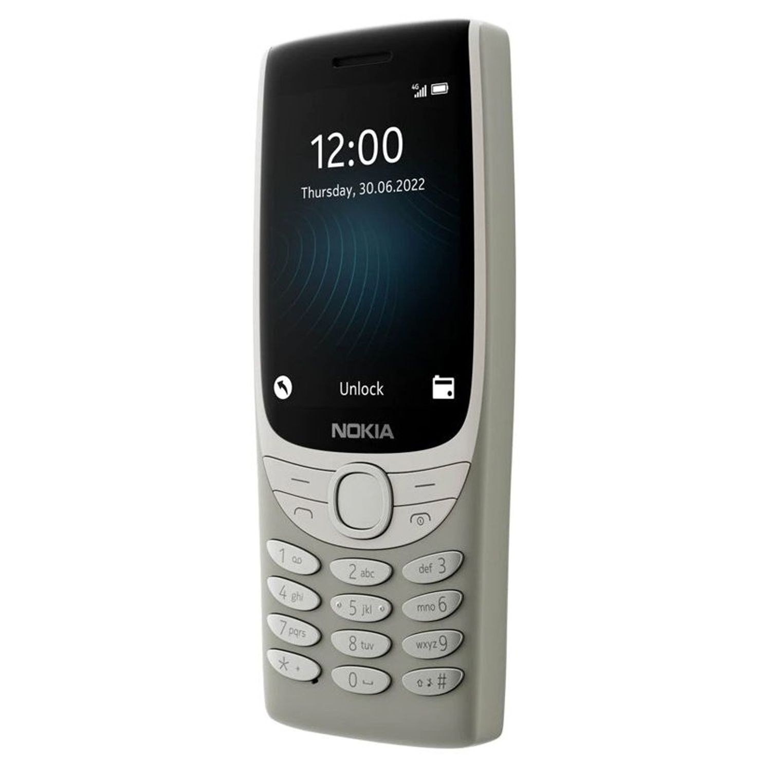 Telefon mobil Nokia 8210, Dual SIM, 4G (Gri) fotografia produsului View 4 L