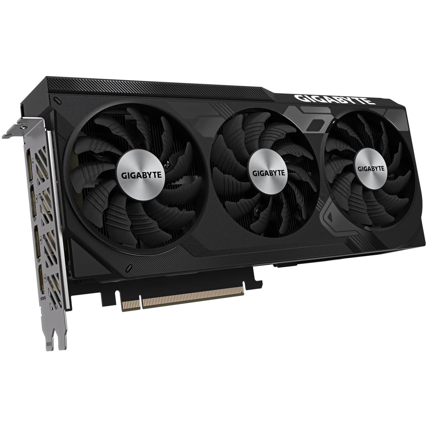 Placa video GIGABYTE GeForce RTX 4070  WINDFORCE OC 12GB GDDR6X 192-bit fotografia produsului View 2 L