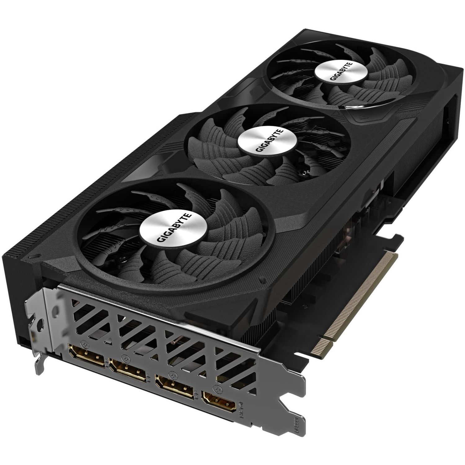 Placa video GIGABYTE GeForce RTX 4070  WINDFORCE OC 12GB GDDR6X 192-bit fotografia produsului View 3 L