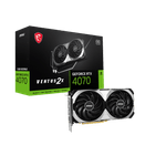 Placa video MSI GeForce RTX 4070 VENTUS 2X OC 12GB GDDR6X 192-bit fotografia produsului View 5 S