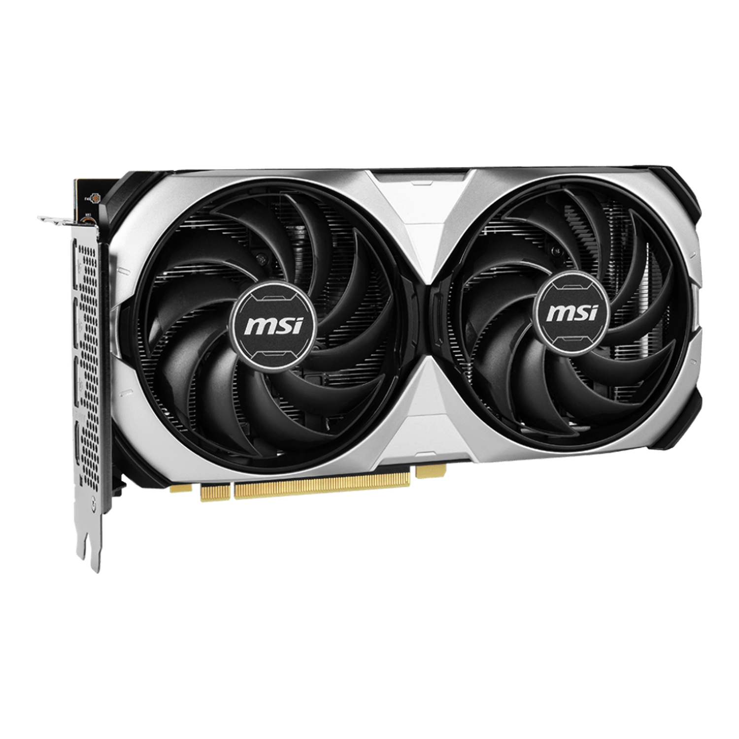 Placa video MSI GeForce RTX 4070 VENTUS 2X OC 12GB GDDR6X 192-bit fotografia produsului View 2 L