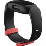 Bratara fitness Fitbit Ace 3 Kids, Black/Racer Red fotografia produsului View 6 S