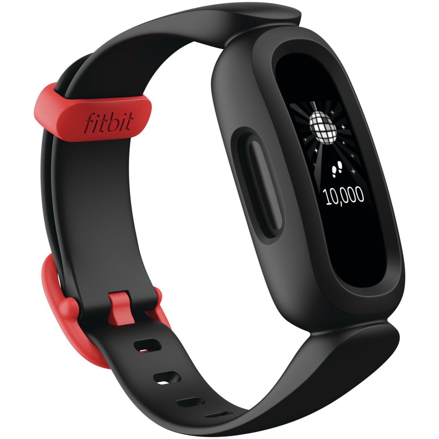 Bratara fitness Fitbit Ace 3 Kids, Black/Racer Red fotografia produsului View 2 L