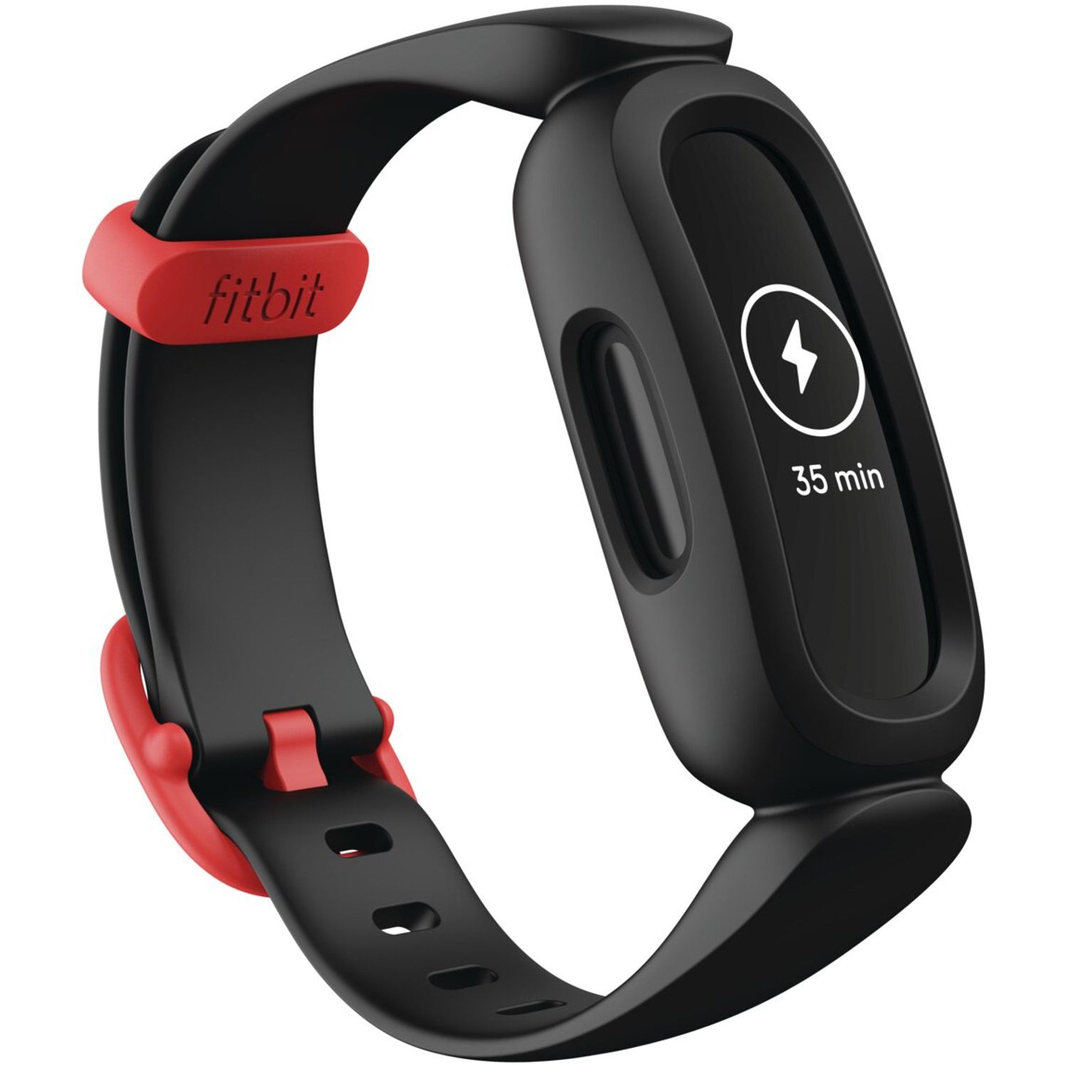 Bratara fitness Fitbit Ace 3 Kids, Black/Racer Red fotografia produsului View 4 L