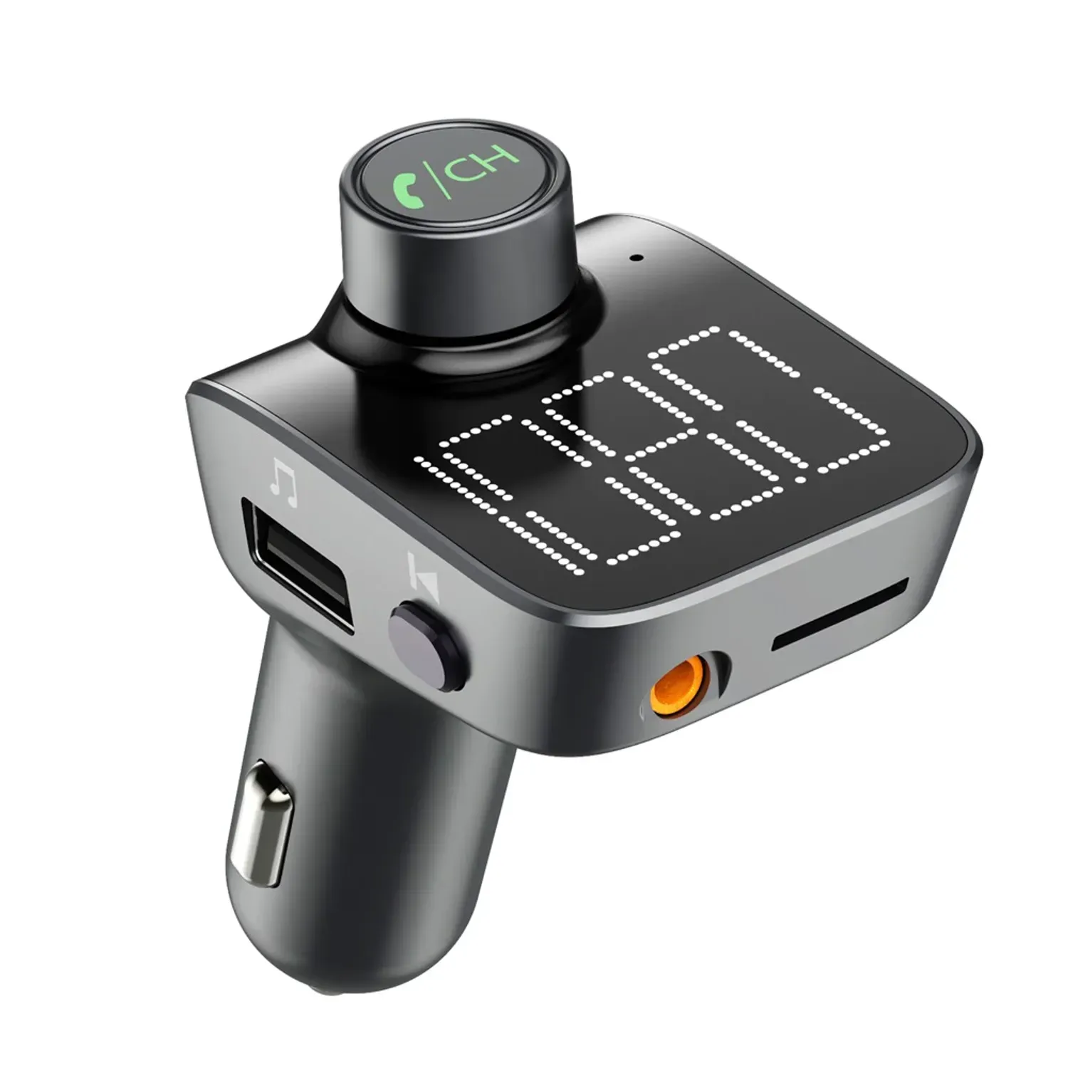 Modulator FM Bluetooth Serioux ABFM15, USB 2.4A, AUX, microSD fotografia produsului