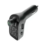 Modulator FM Bluetooth Serioux ABFM15, USB 2.4A, AUX, microSD fotografia produsului View 3 S