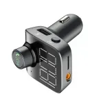 Modulator FM Bluetooth Serioux ABFM15, USB 2.4A, AUX, microSD fotografia produsului View 4 S