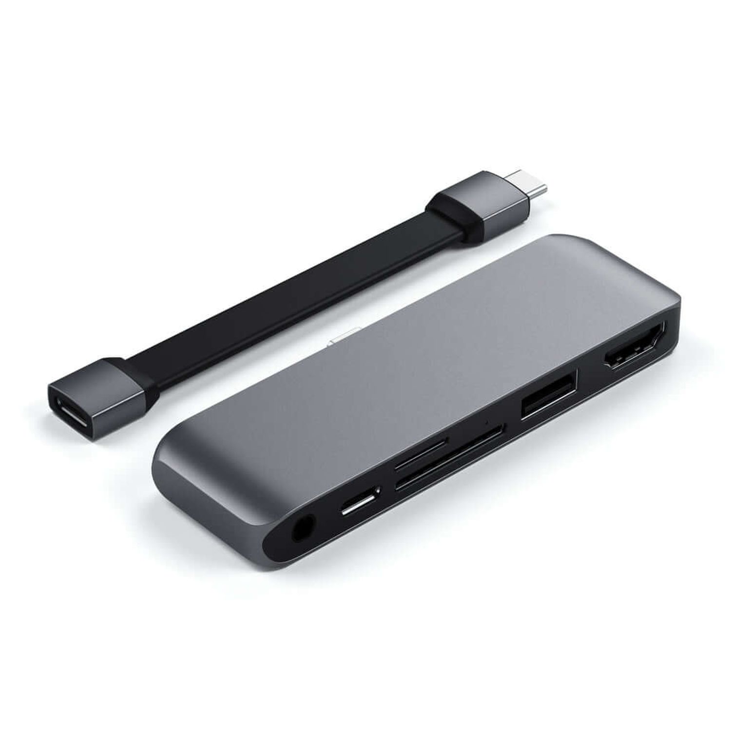 Adaptor pentru Tableta Ipada, USB-C Mobile PRO Hub SD fotografia produsului View 2 L