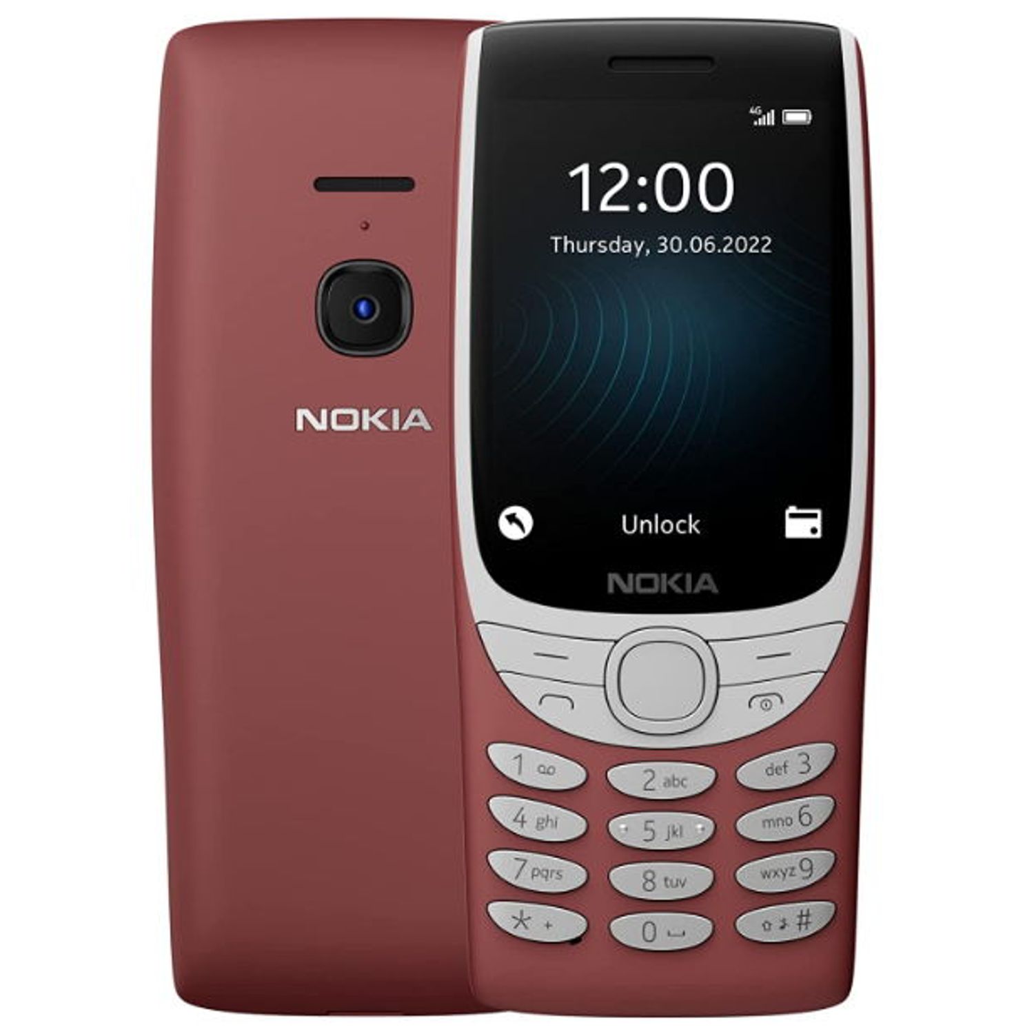 Telefon mobil Nokia 8210, Dual SIM, 4G (Rosu) fotografia produsului View 6 L