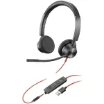 Casti Poly  Blackwire C3325-M USB-A Binaural, Microfon (Negru) fotografia produsului