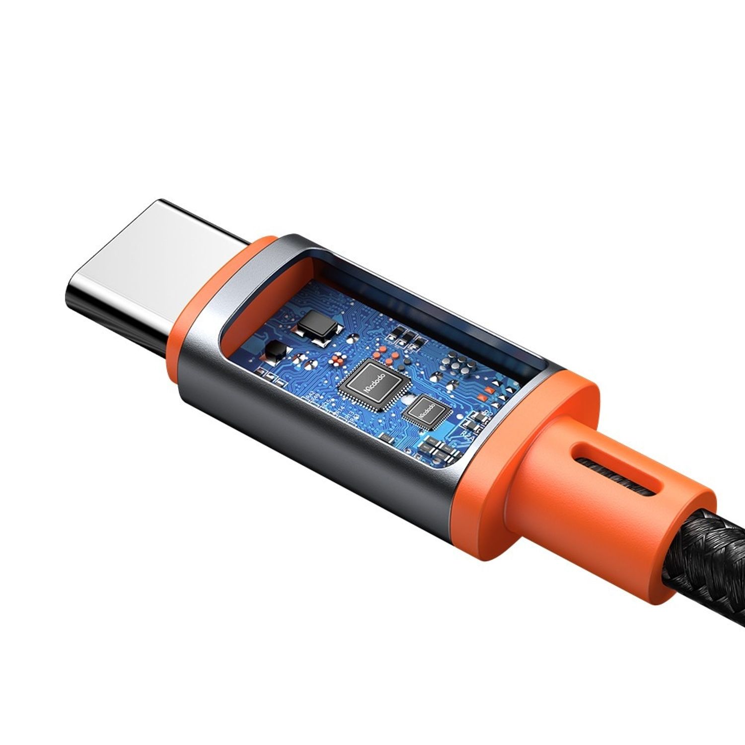 Adaptor pentru telefon Mcdodo, seria Castle, USB-C la mini jack, DAC fotografia produsului View 3 L