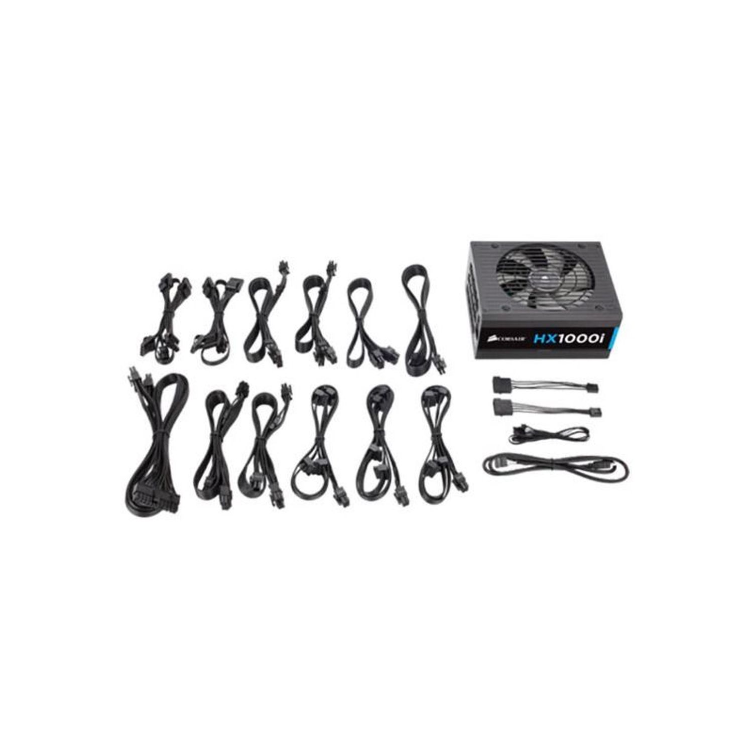 Sursa Corsair HX1000i, 80+ Platinum, 1000W fotografia produsului View 6 L