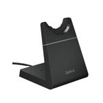 Casti cu microfon Jabra Evolve2 65 MS Stereo, Bluetooth, Statie de incarcare, USB Type-C (Negru) fotografia produsului View 5 S