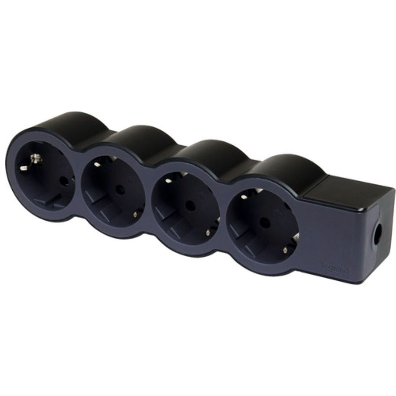 Bloc multipriza LEGRAND L694576, 4 Prize, Schuko (Negru) fotografia produsului