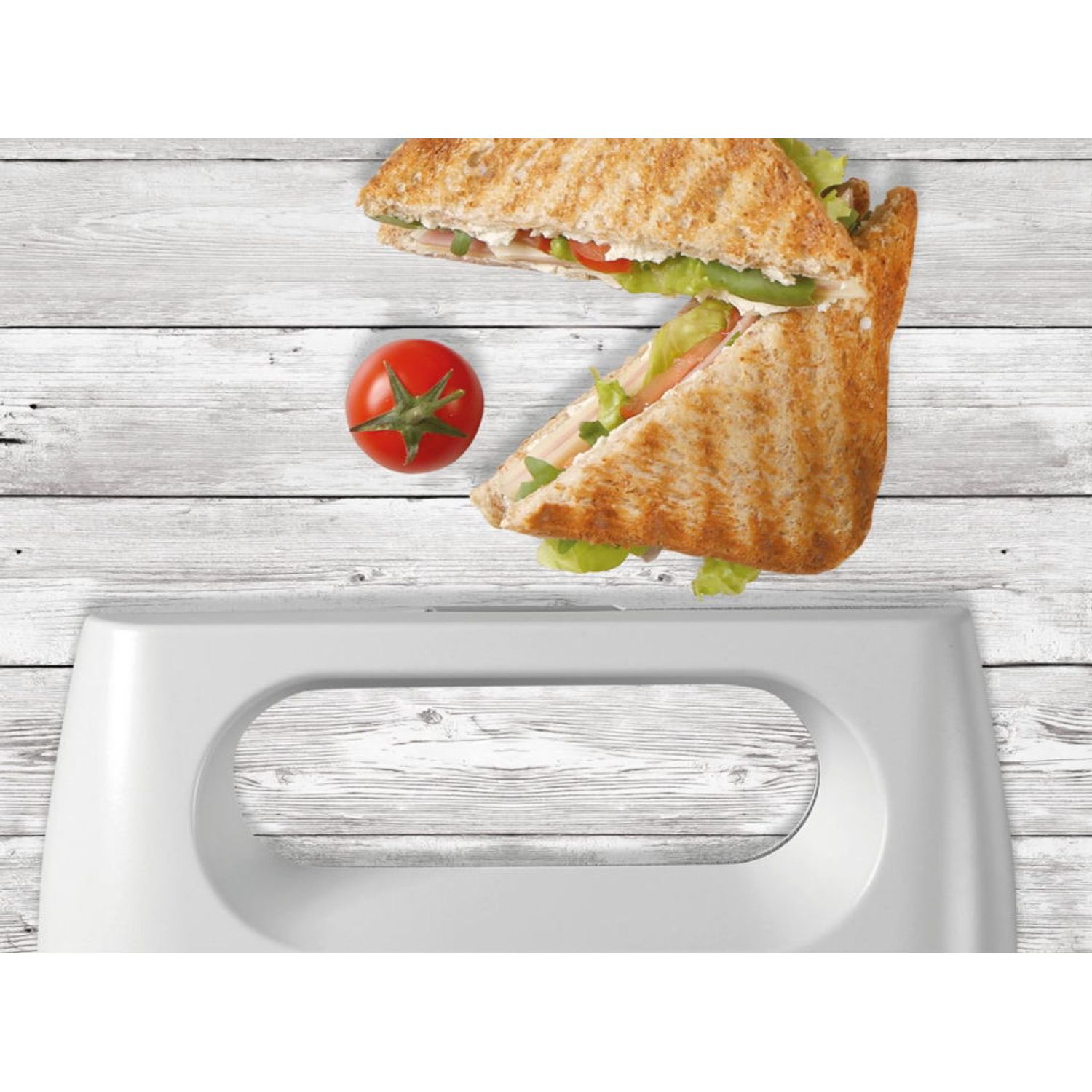 Sandwich maker Gorenje SM701GCW, 700 W (Alb) fotografia produsului View 5 L