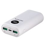 Acumulator extern ADATA AP10000QCD-DGT-CWH, 10000mAh, 2x USB A, 1x USB C (Alb) fotografia produsului View 2 S