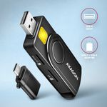 Cititor SIM Axagon Smart Card PocketReader, CRE-SMP2A, USB 2.0 fotografia produsului View 5 S