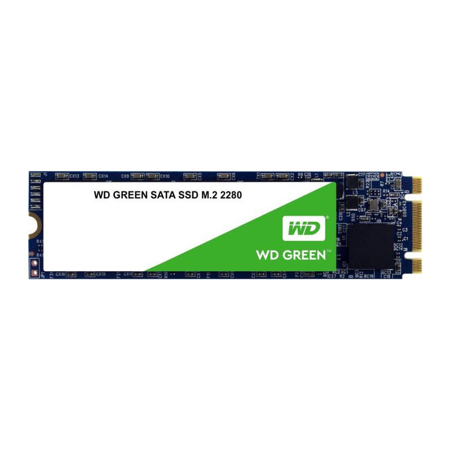 SSD Western Digital Green 480GB SATA-III M.2 2280 fotografia produsului View 2 L