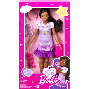 Papusa Barbie, My First Barbie, Brooklyn Cu Poodel, 34.3cm