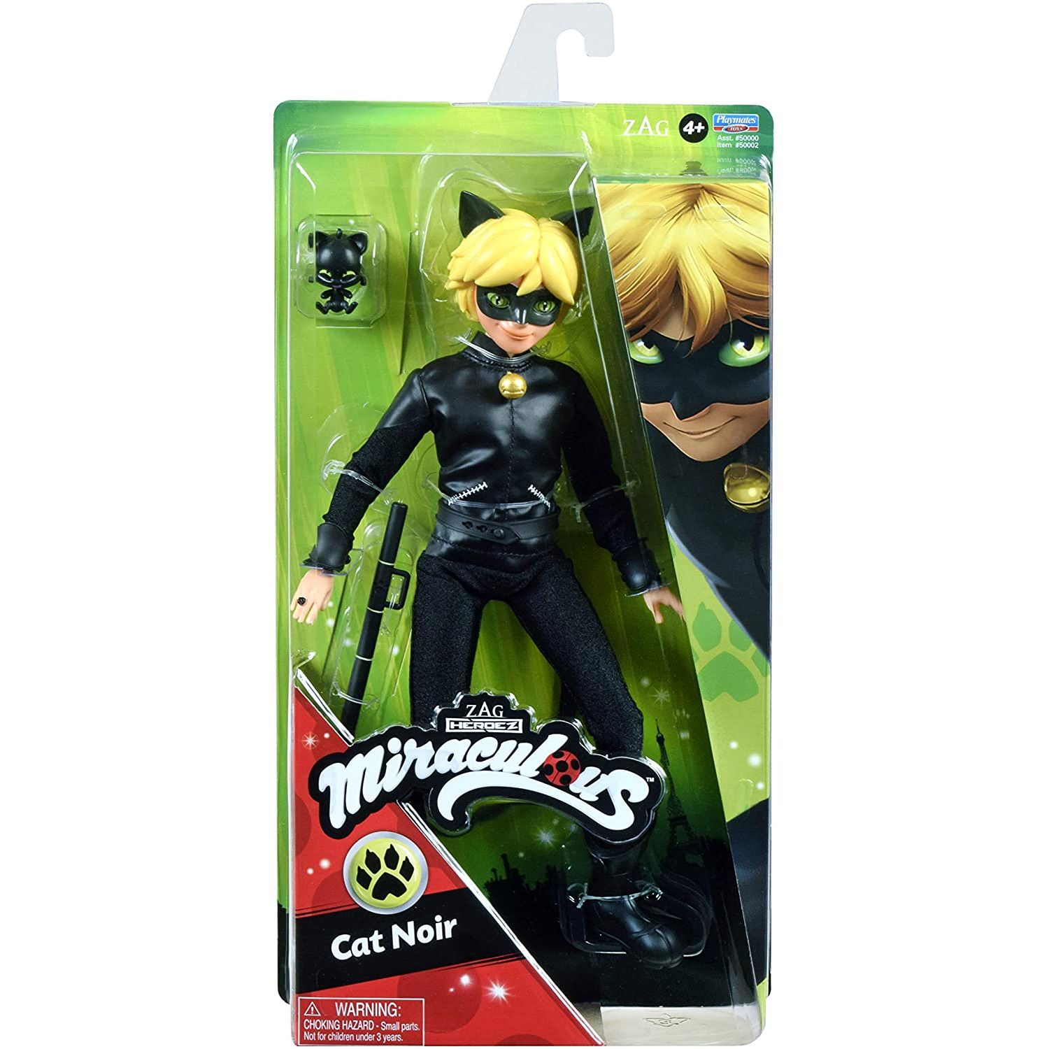 Papusa Miraculous - Cat Noir, 30 cm fotografia produsului