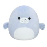 Jucarie de plus Squishmallows, Blue Manatee, Maeve, 35 cm fotografia produsului