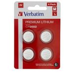 Baterii Lithium Verbatim 49533, CR2032, 3V, 4 buc fotografia produsului