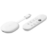 Google Chromecast TV, 4K, HDMI, Bluetooth, Wi-Fi, Alb fotografia produsului