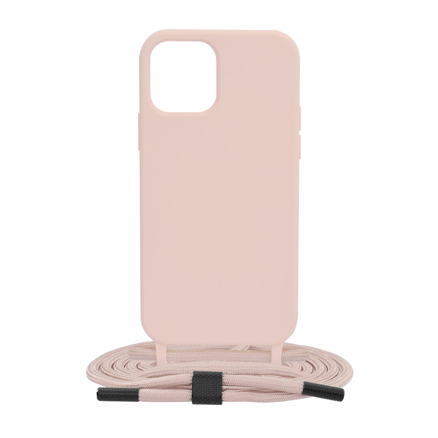 Husa de protectie din materiale premium cu interior soft compatibila cu iPhone 12, Roz fotografia produsului